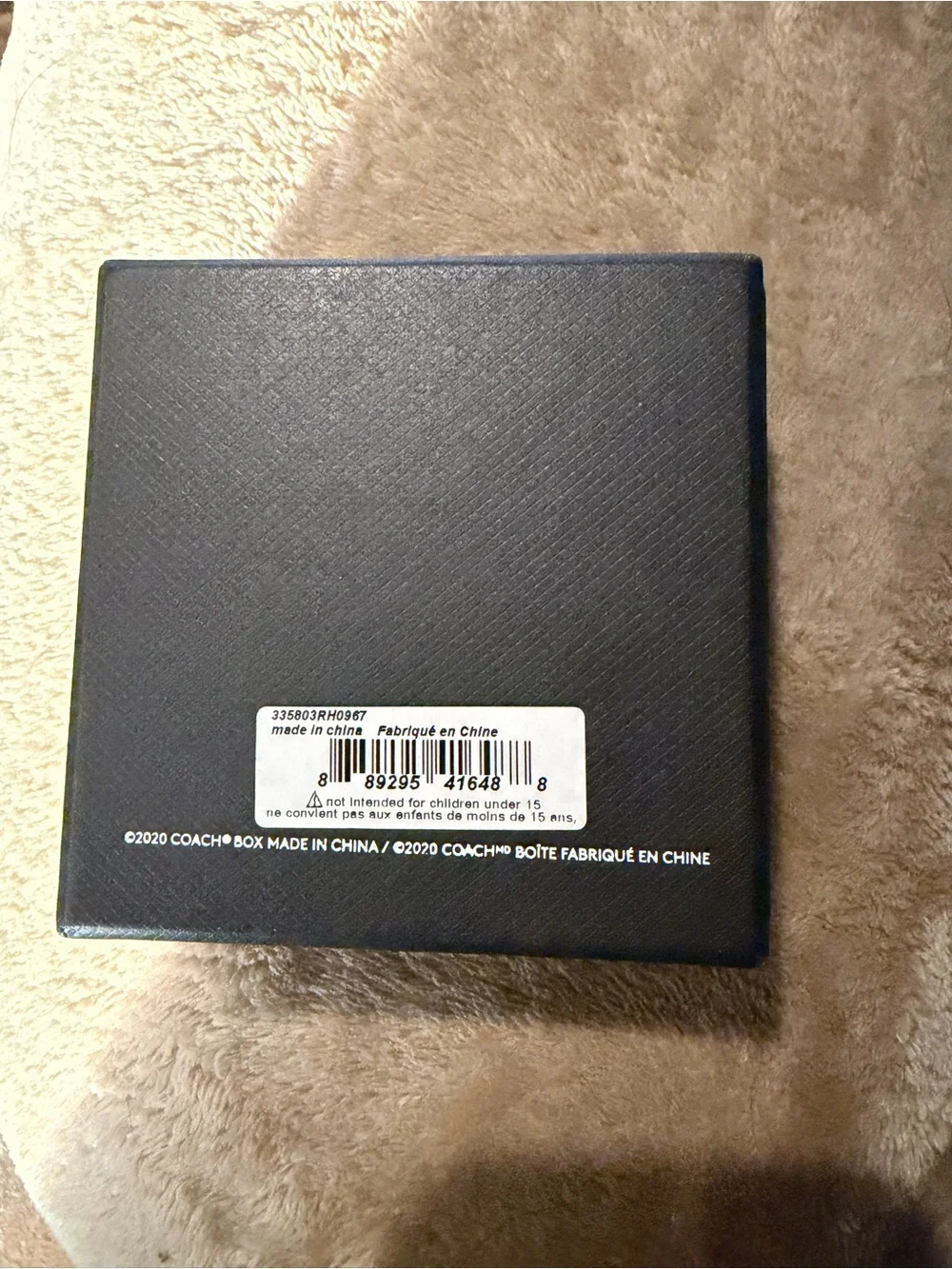 Coach earrings and necklace set nwt